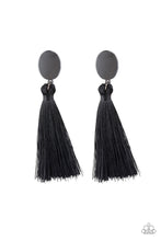Load image into Gallery viewer, Paparazzi Earring - Va Va PLUME - Black