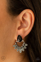Load image into Gallery viewer, Paparazzi Earring -Crystal Canopy - Black