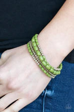 Load image into Gallery viewer, Paparazzi Bracelet - Meet and Mingle - Green