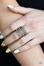 Load image into Gallery viewer, Paparazzi Ring - Textile Bliss - Silver