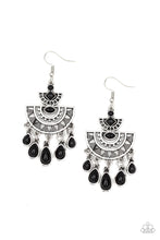 Load image into Gallery viewer, Paparazzi Earring - SOL Searching - Black