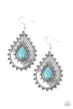 Load image into Gallery viewer, Paparazzi Earring - Desert Drama - Blue