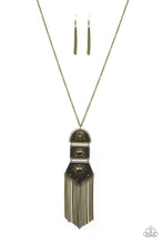 Load image into Gallery viewer, Paparazzi Necklace - Tassel Tycoon - Brass
