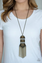 Load image into Gallery viewer, Paparazzi Necklace - Tassel Tycoon - Brass