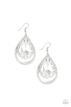 Load image into Gallery viewer, Paparazzi Earring - Famous - White