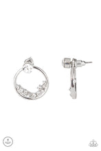Load image into Gallery viewer, Paparazzi Earring -Rich Blitz - White