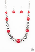 Load image into Gallery viewer, Paparazzi Necklace - Weekend Party - Red