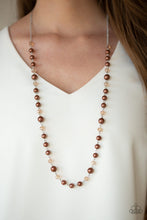 Load image into Gallery viewer, Paparazzi Necklace - Pristine Prestige - Brown