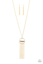 Load image into Gallery viewer, Paparazzi Necklace - Terra Tassel - Gold