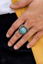 Load image into Gallery viewer, Paparazzi Ring - Normad Drama - Blue