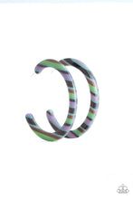 Load image into Gallery viewer, Paparazzi Earring - HAUTE-Blooded - Green