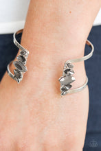 Load image into Gallery viewer, Paparazzi Bracelet - Glam Power - Silver