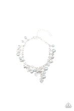 Load image into Gallery viewer, Paparazzi Bracelet - Kensington Kiss - Silver