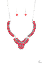 Load image into Gallery viewer, Paparazzi Necklace - Omega Oasis - Red