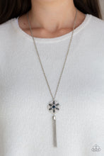 Load image into Gallery viewer, Paparazzi Necklace - Fine Florals - Blue
