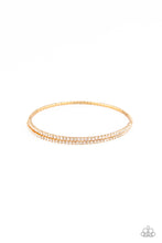Load image into Gallery viewer, Paparazzi Bracelet - Sleek Sparkle - Gold