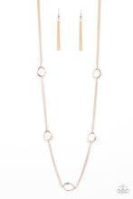 Load image into Gallery viewer, Paparazzi Necklace - Teardrop Timelessness - Rose Gold