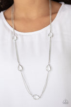 Load image into Gallery viewer, Paparazzi Necklace - Teardrop Timelessness - White