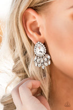 Load image into Gallery viewer, Paparazzi Earring - A Breath of Fresh HEIR - White