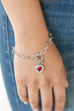 Load image into Gallery viewer, Paparazzi Bracelet - Going Steady - Red