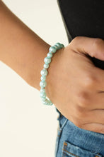 Load image into Gallery viewer, Paparazzi Bracelet - Powder and Pearls - Blue