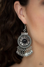 Load image into Gallery viewer, Paparazzi Earring - Rural Rhythm - Black