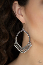 Load image into Gallery viewer, Paparazzi Earring - Heirloom Harmony - Silver