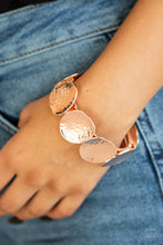 Load image into Gallery viewer, Paparazzi Bracelet - Treasure Cache - Rose Gold
