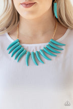 Load image into Gallery viewer, Paparazzi Necklace - Tusk Tundra - Blue