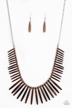 Load image into Gallery viewer, Paparazzi Necklace - Out of My Element - Brown
