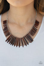 Load image into Gallery viewer, Paparazzi Necklace - Out of My Element - Brown