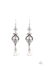 Load image into Gallery viewer, Paparazzi Earring - Elegantly Extravagant - White