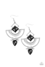 Load image into Gallery viewer, Paparazzi Earring - Geo Gypsy - Black