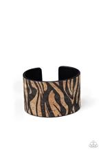 Load image into Gallery viewer, Paparazzi Bracelet - Zebra Zone - Black