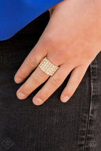 Load image into Gallery viewer, Paparazzi Ring - Diamond Drama - Gold