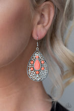 Load image into Gallery viewer, Paparazzi Earring - Modern Garden - Orange