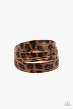 Load image into Gallery viewer, Paparazzi Bracelet - Hey GRRirl - Brown