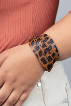 Load image into Gallery viewer, Paparazzi Bracelet - Hey GRRirl - Brown