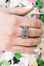 Load image into Gallery viewer, Paparazzi Ring - Crazy About Daisies - Silver