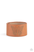 Load image into Gallery viewer, Paparazzi Bracelet - Flirty Flutter - Brown