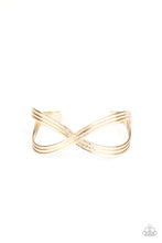 Load image into Gallery viewer, Paparazzi Bracelet - Infinitely Iridescent - Gold