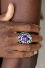 Load image into Gallery viewer, Paparazzi Ring - Garden Tranquility - Purple