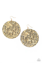 Load image into Gallery viewer, Paparazzi Earring - Animal Planet - Gold
