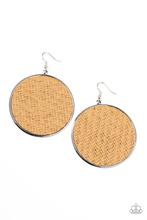 Load image into Gallery viewer, Paparazzi Earring -Wonderfully Woven - Brown