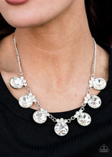 Load image into Gallery viewer, Paparazzi Necklace - GLOW-Getter Glamour - White