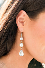 Load image into Gallery viewer, Paparazzi Earring - Unpredictable Shimmer - White