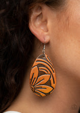 Load image into Gallery viewer, Paparazzi Earring -Garden Therapy - Brown
