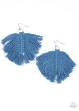 Load image into Gallery viewer, Paparazzi Earring - Macrame Mamba - Blue