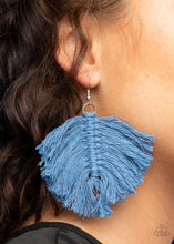 Load image into Gallery viewer, Paparazzi Earring - Macrame Mamba - Blue