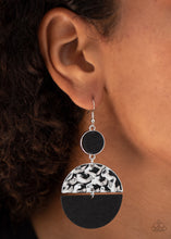 Load image into Gallery viewer, Paparazzi Earring -Natural Element - Black